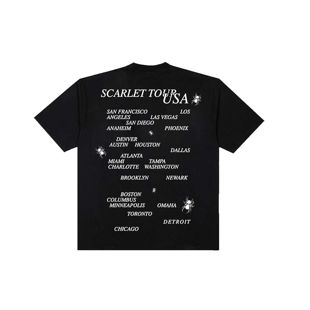 Doja Cat Scarlet Tour ツアー Tシャツ Doja Cat Official The Scarlet Tour Merch Date Back Meme T